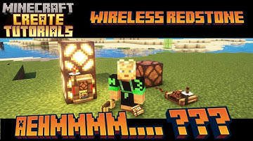 Redstone Link - Wie geht das? How to! - Create Tutorials[modded Minecraft für Anfänger] Ep012