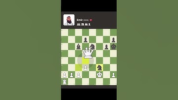I beat Emir in chess!