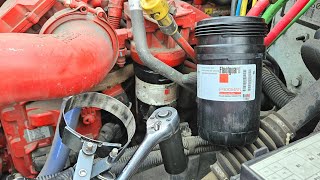 How to replace ISB 13 / FF63054NN / 5660774 fuel filter