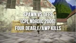 DomenikTV - SpawN vs defs [CPL Nordic 2006]