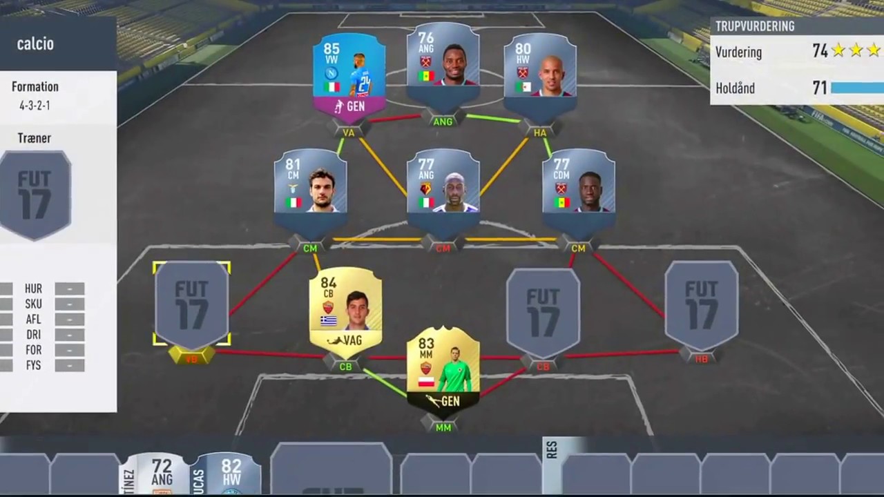 Calcio A hybrid squad builder!!