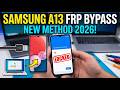 Samsung A12/A13/A03s/A23/A32/A33/A51 FRP Bypass 2025 | Google Account Unlock Without PC