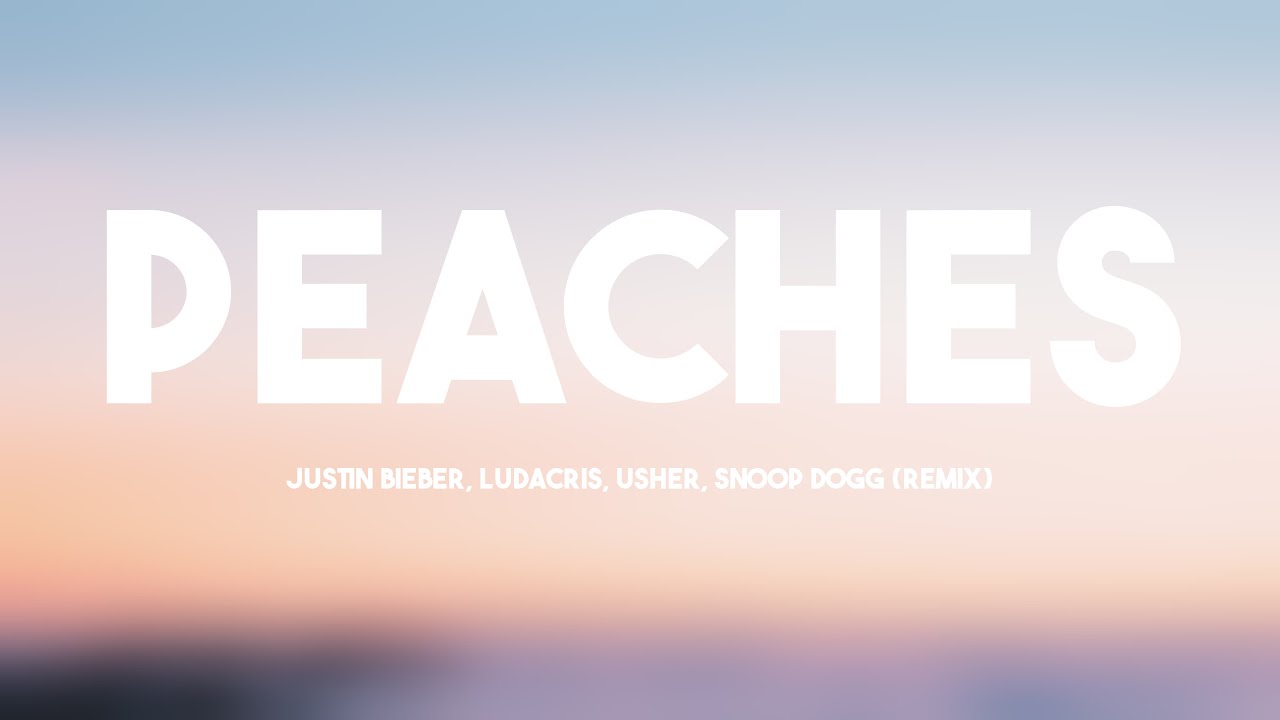 Peaches Justin Bieber, Ludacris, Usher, Snoop Dogg (Remix) Onscreen
