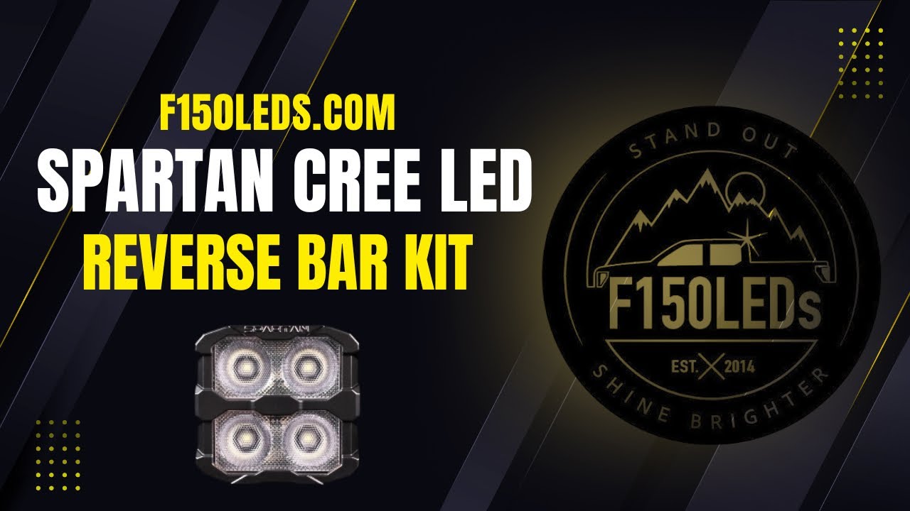 F150LED SPARTAN CREE LED REVERSE BAR KIT! 2025 Ford Raptor! Bright ...