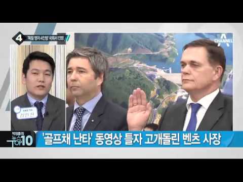독일명차 사장 4인방, 국감장 첫 동시 출석_채널A_뉴스TOP10