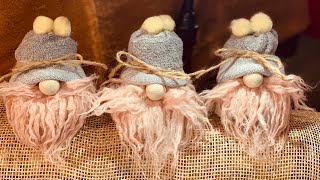 DIY No Sew Easiest Peasiest Gnome In 5 Minutes.