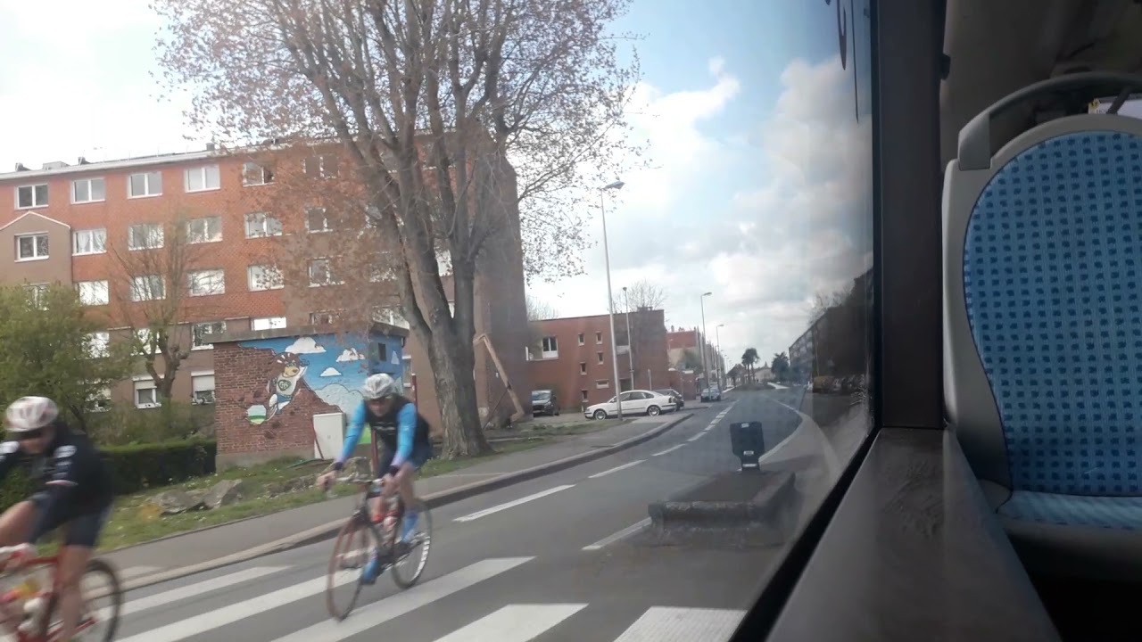 [DK'BUS] Urbanway 18 GNV sur la ligne 17 entre Dunkerque Gare et Sept Planètes