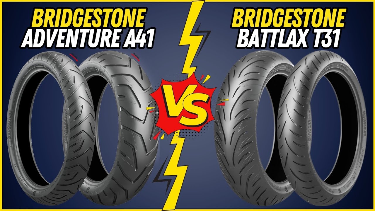 Bridgestone Battlax Adventure A41 vs Bridgestone Battlax T31