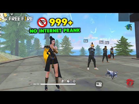 AJJUBHAI AND AMITBHAI NO INTERNET PRANK IN CLASH SQUAD - GARENA FREE FIRE