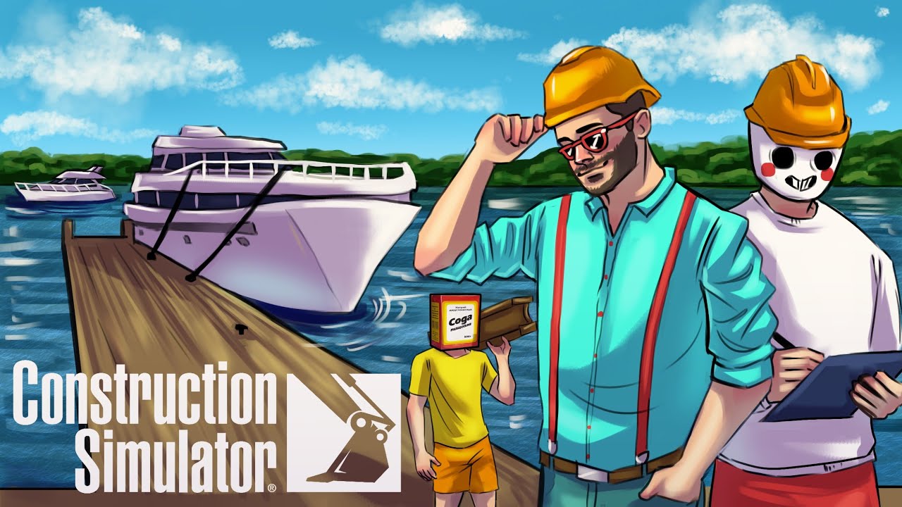 СТРОИМ ПИРС ДЛЯ БОГАТЫХ МАЖОРОВ С ЯХТАМИ! СИМУЛЯТОР СТРОИТЕЛЯ - YouTube