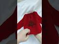 Baby Christmas outfit #knitting #diy #tutorial #baby #sweater #knit #design #pullover #babyclothes