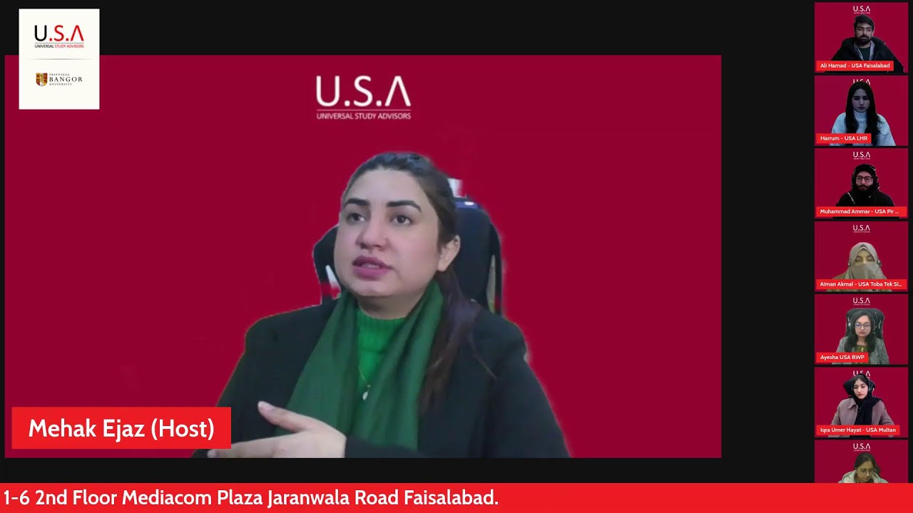 Live Info Session: Study in the UK at Bangor University (2026 Intake)