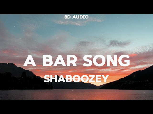 Shaboozey - A Bar Song (Tipsy) (8D Audio) class=