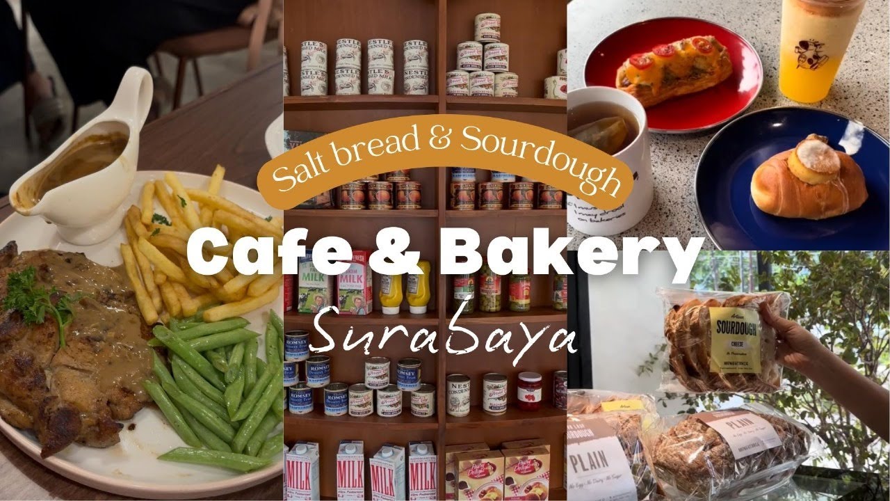 Cafe & Bakery ter-ENAK di Surabaya (ada yang baru buka!) 🇮🇩 2025 | Surabaya VLOG
