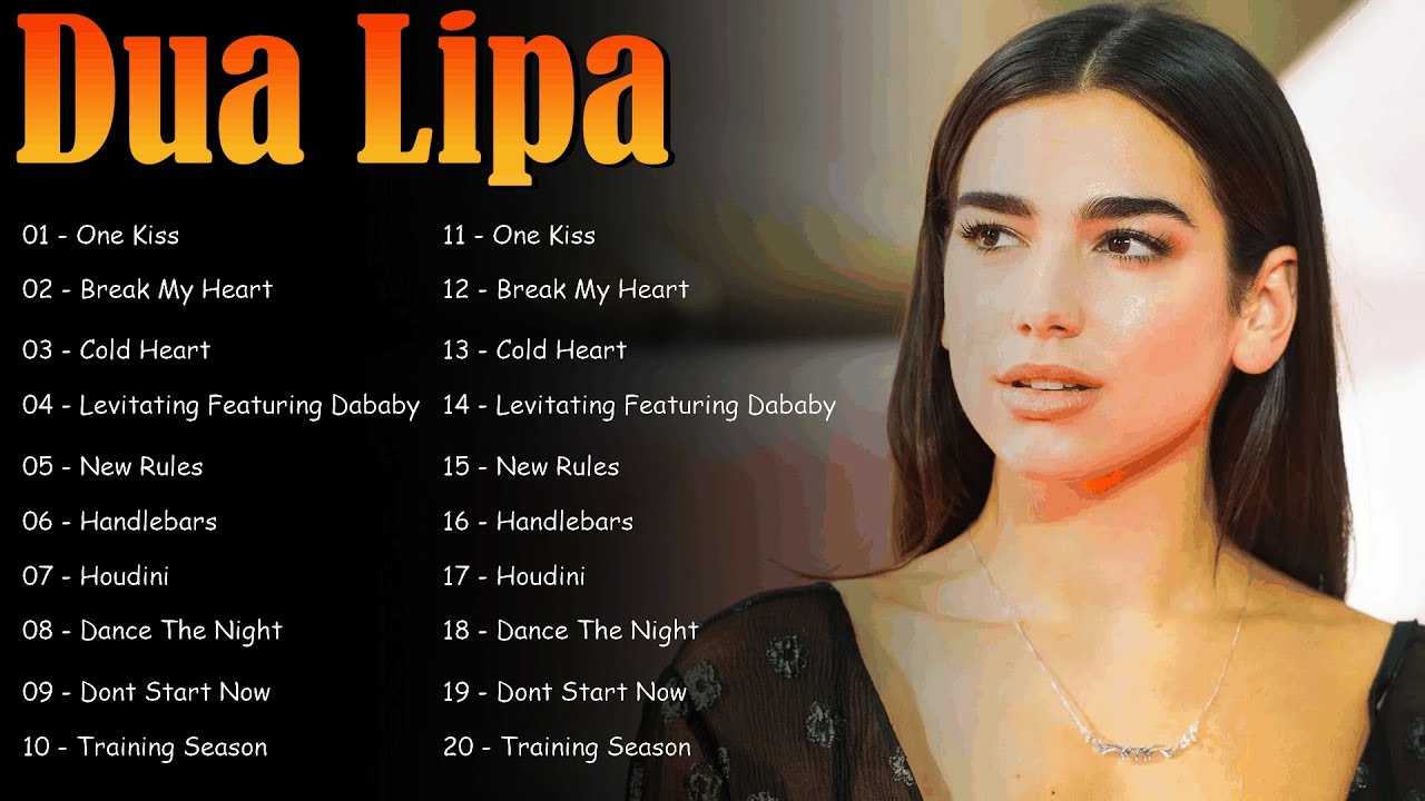 DUA LIPA Most Streamed Songs Ever | Ultimate Spotify Playlist 2026