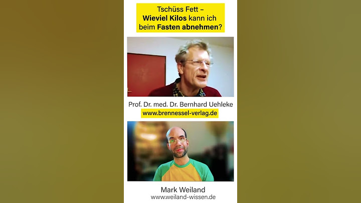 Wieviel Kilo kann ich in welcher Zeit beim Fasten abnehmen? Frage an Prof. Uehleke