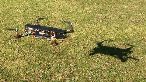 ZMR250 / QAV250 grows to ZMR430 V2 Quadcopter. Flying Nicely KK2.1HC