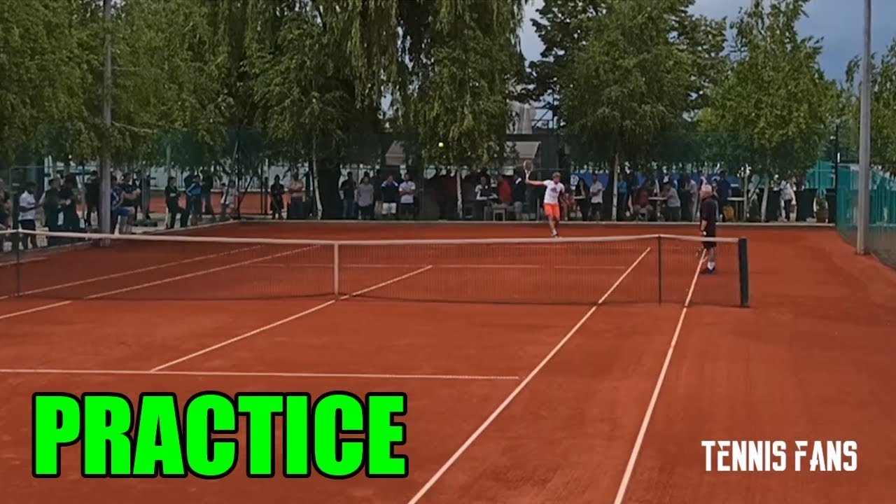 Dominic Thiem Practice on Clay - Belgrade 2020 | 1080p 60FPS