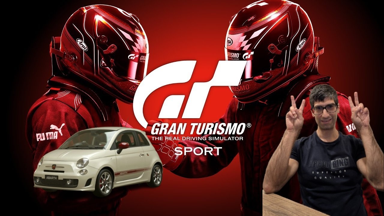 Gran Turismo Sport, Abarth 500 al nürburgring con lotta e sorpassi stavolta dal 20° posto.