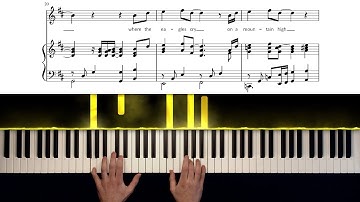 Up Where We Belong - Joe Cocker & Jennifer Warnes - Piano Sheet Music
