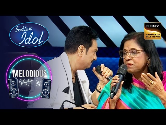 Sanu Da ने गाया Kavita Krishnamurthy Ji के साथ ‘Rim Jhim Rim Jhim’ Song|Indian Idol 14|Melodious 90s class=