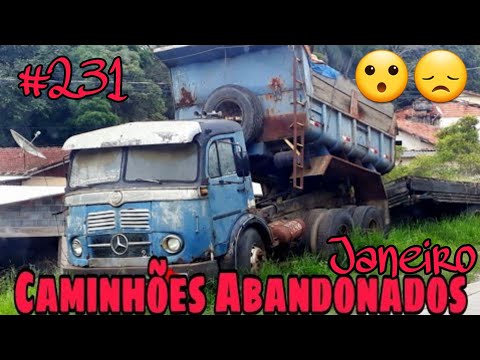 Ep.231 🚚 Caminhões Abandonados Repousando Brasil