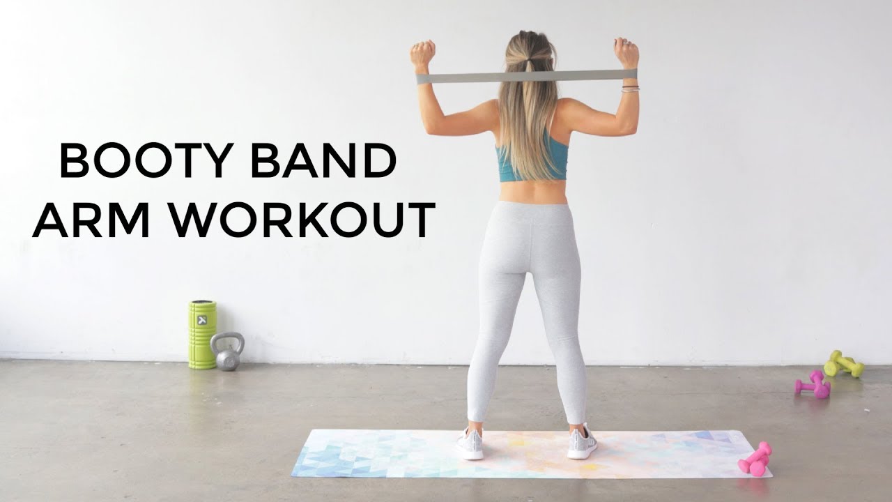 aanbidden De stad niet voldoende Mini Band Arm Workout | Booty Band Arm Exercises - YouTube