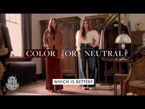 Which outfit should I choose? Neutral vs Color