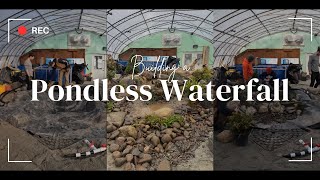 Building a Pondless Waterfall (Full Timelapse)