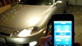 Viper Smart Start Demonstration in a 1999 SC400