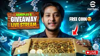 🔴 eFootball 2026 Mobile Live Streaming | Giveaway+ Division + Friendly + Plan Review | Earn