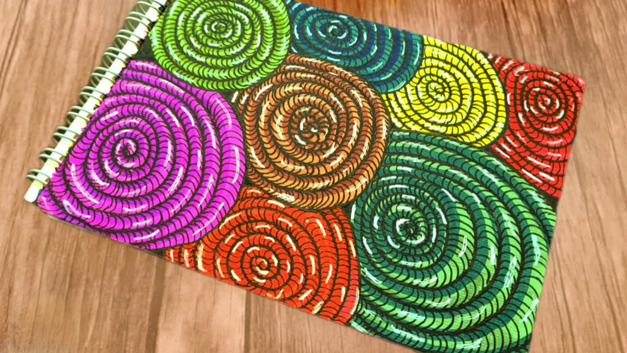 Relaxing Doodle Patterns for Creative flow 