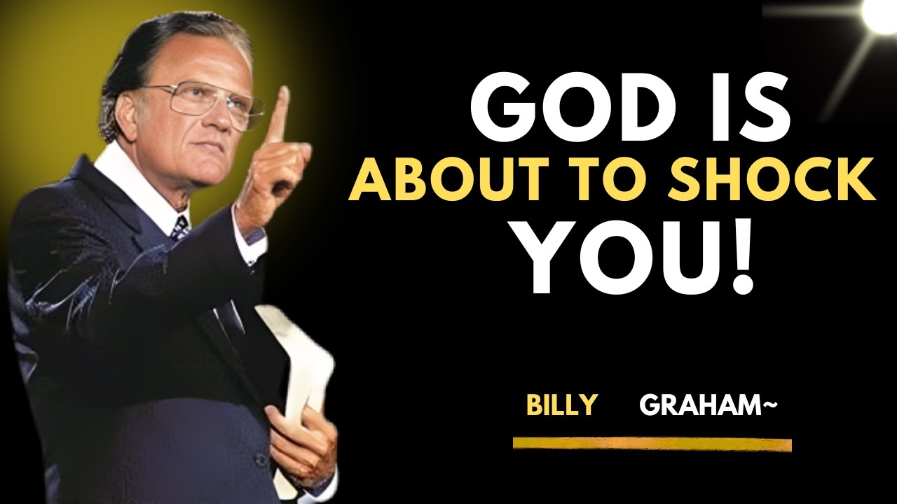 До конца этого месяца Бог совершит такое действие, которое вы не сможете игнорировать! Билли Грэм...