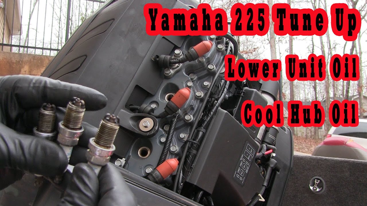 Yamaha 225 HPDI Tune Up and Fuel Filter Change YouTube