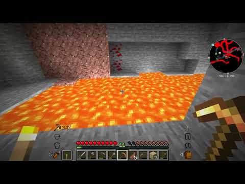 Sezon 11 Minecraft Modlu Survival Bölüm 2 - Canavarlı Maden