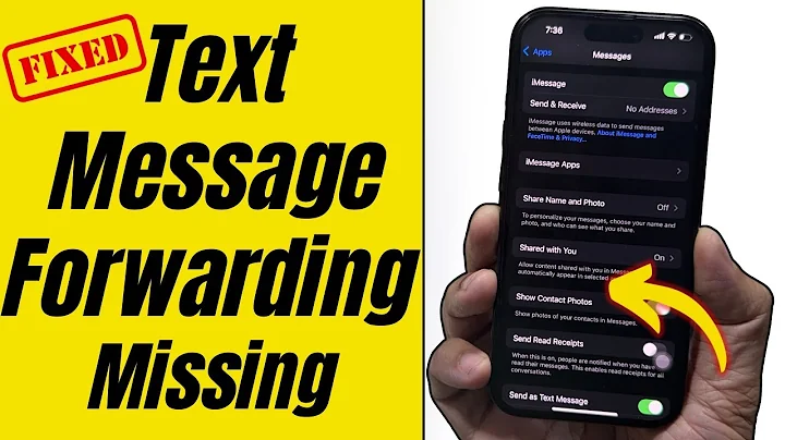 3 Fixes Text Message Forwarding Not Showing Up on iPhone (iOS 26)
