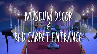 ACNH | LA Inspired Museum Decor & Red Carpet Entrance | LA Themed Building Part 1