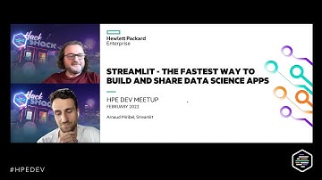 Streamlit - The fastest way to build and share data science apps