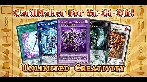 How to create Yugioh card easily!!! | Yugioh Card Maker