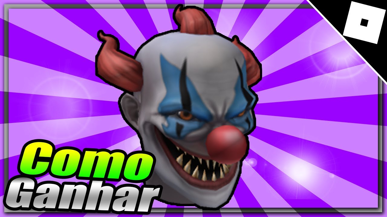 scary clown face - Roblox