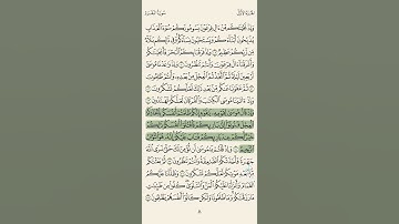 سورة البقرة ص 8 من القران الكريم #القران #المصحف حفظ سورة البقرة.