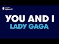 You and I in the Style of "Lady Gaga" karaoke video with lyrics (no lead vocal)