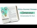 Bible Journaling Process | Seasons: Ephesians 3: 1-8,11