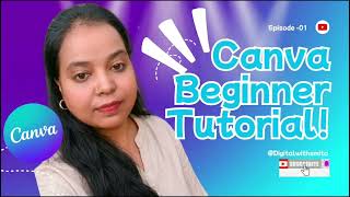 Canva Tutorial for Beginners EP 01 | Background Remove, Animated Butterfly &amp; Text #viral#viralvideo 