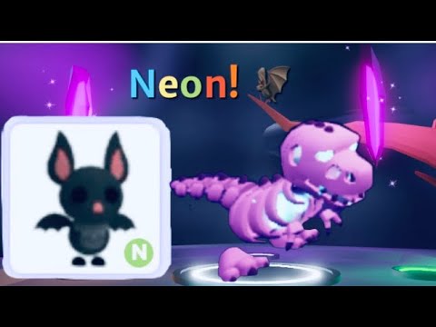 Neon Bat (adopt me)