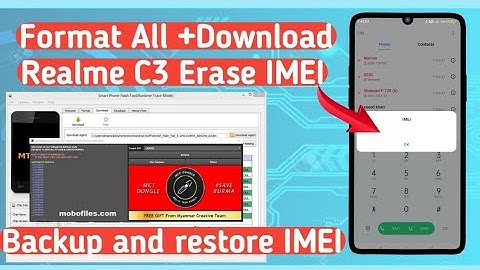 Realme C3 RMX2020/2027/2021 Flash Format and Restore IMEI