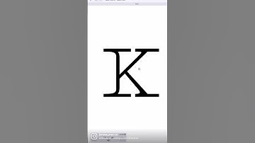 Sketch to Letter — K