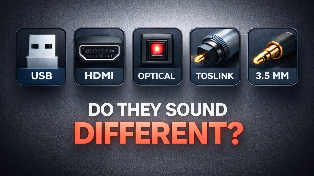 USB, HDMI, оптический кабель — влияют ли кабели на качество звука?