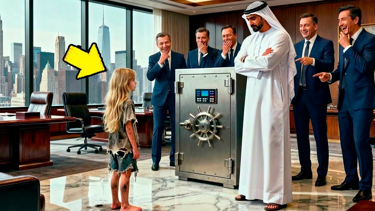 „Otwórz sejf, a sto milionów jest twoje!” — zażartował milioner… Lecz dziewczynka go zaskoczyła