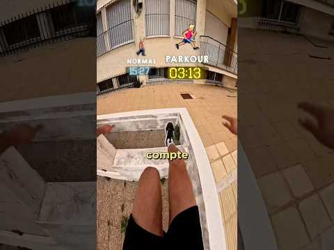 Normal VS Parkour en POV 🤧⏱️